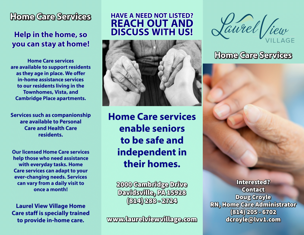lVV In-Home Care Brochure